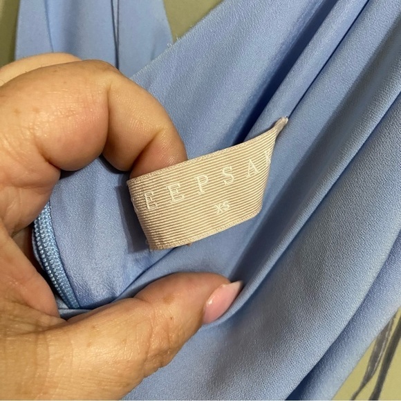 KEEPSAKE - Baby Blue Sleeveless Romper Sz XS - Picture 7 of 9